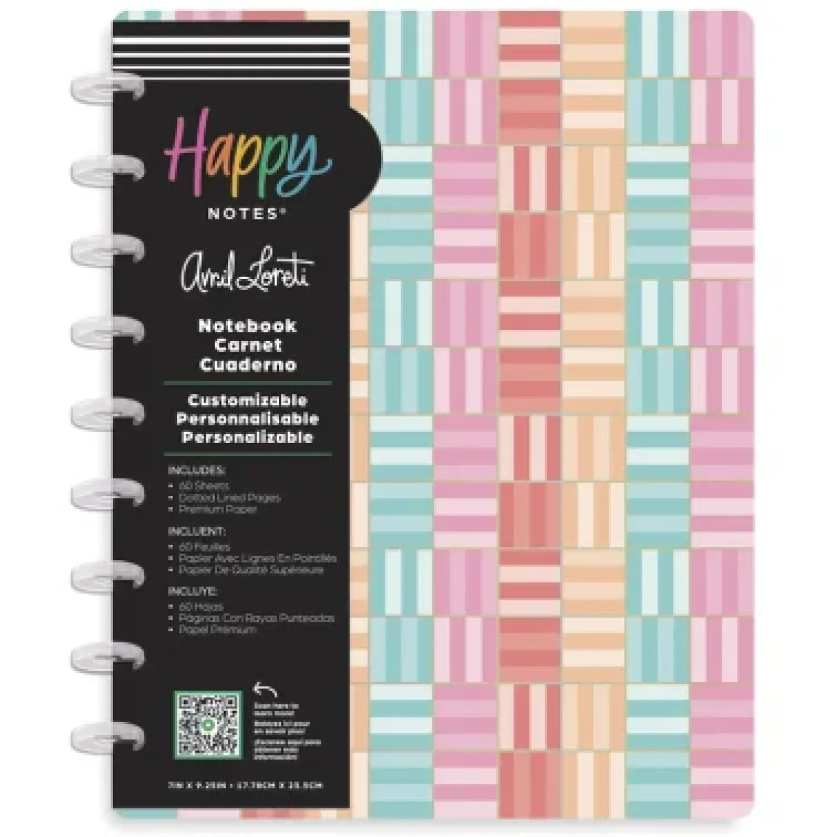 Bloc de notes 60 fulls Happy Planner Colors ND0005C025