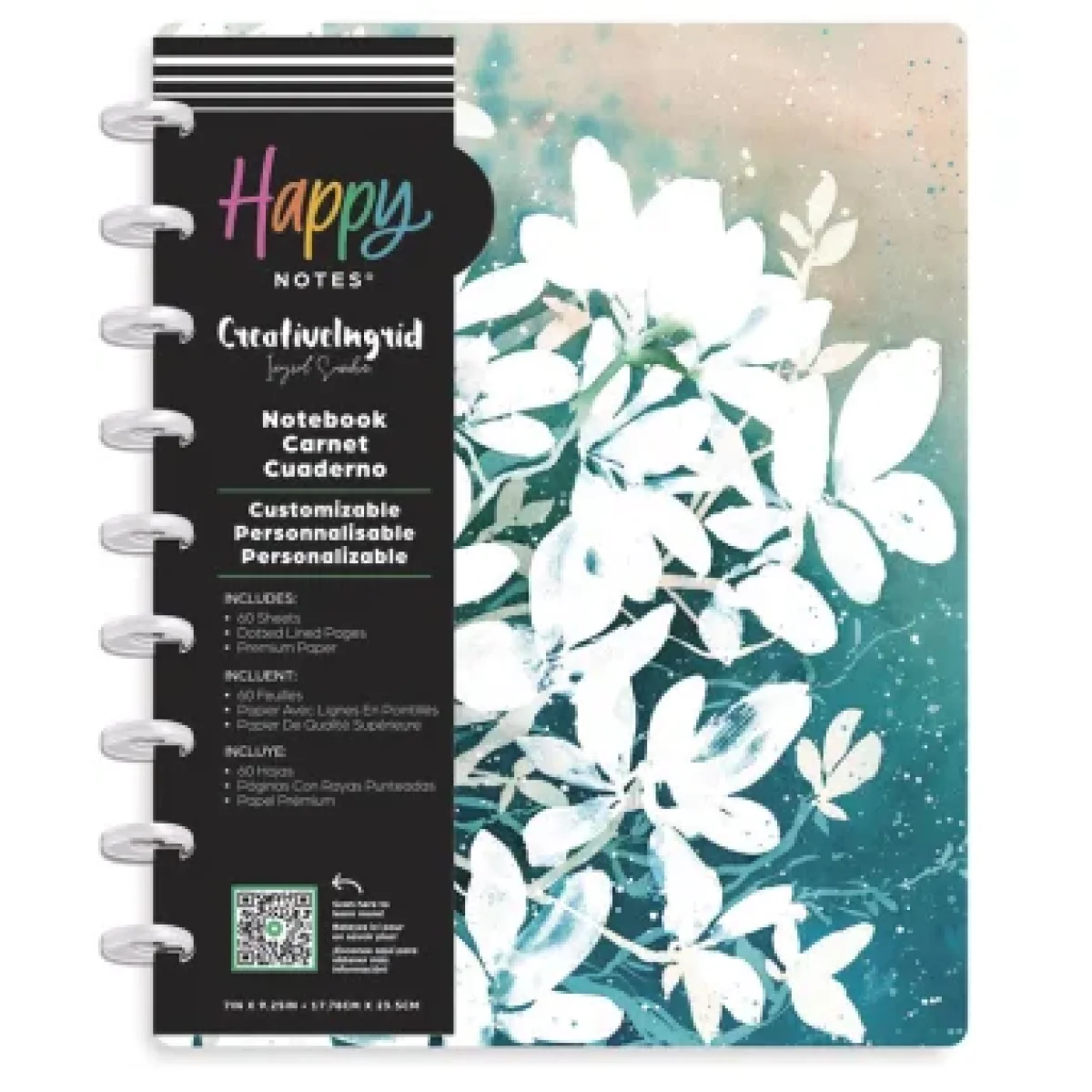 Bloc de notes 60 fulls Happy Planner Serene Garden ND0005C026