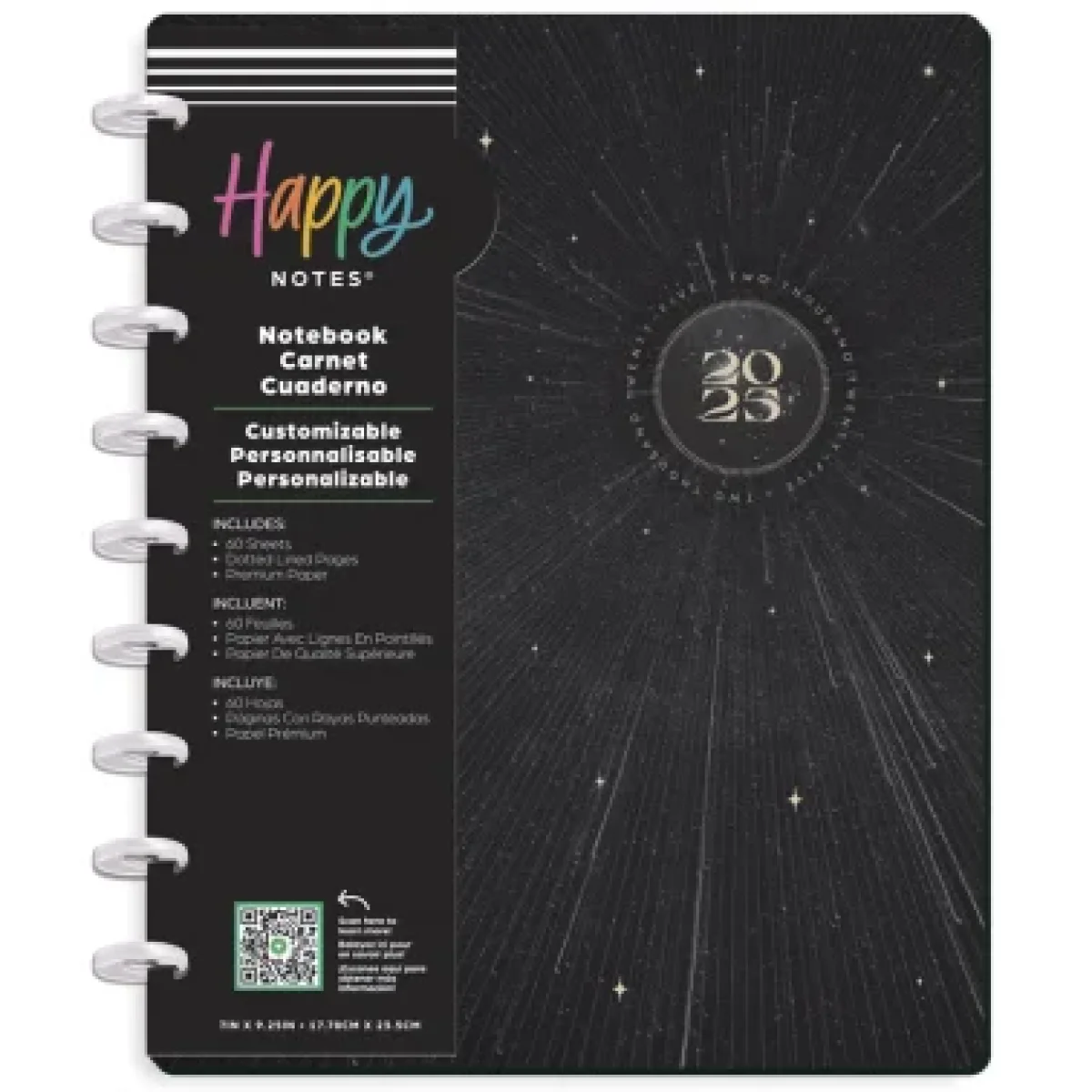 Bloc de notes 60 fulls Happy Planner Linear Galaxy ND0005C031
