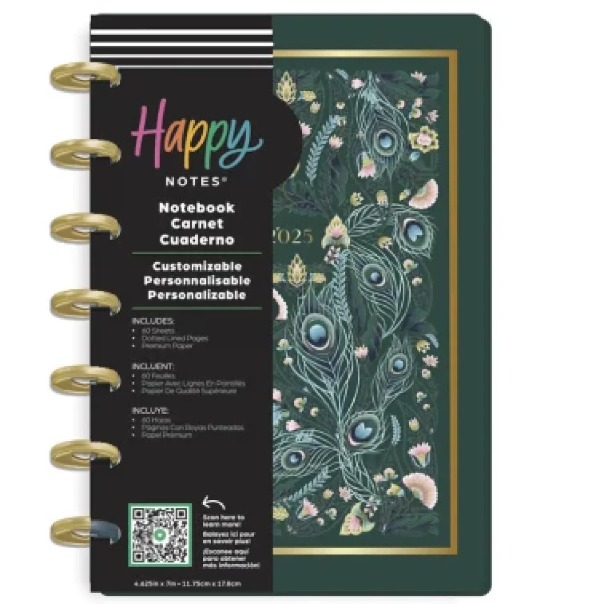 Bloc notes mini 60 fulls Happy Planner Hues of Blues 020482