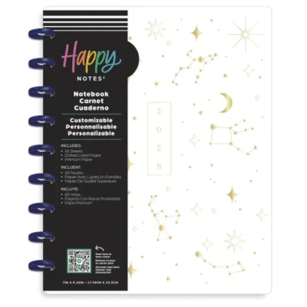 Bloc de notes 60 fulls Happy Planner Sun & Stars ND0005C027