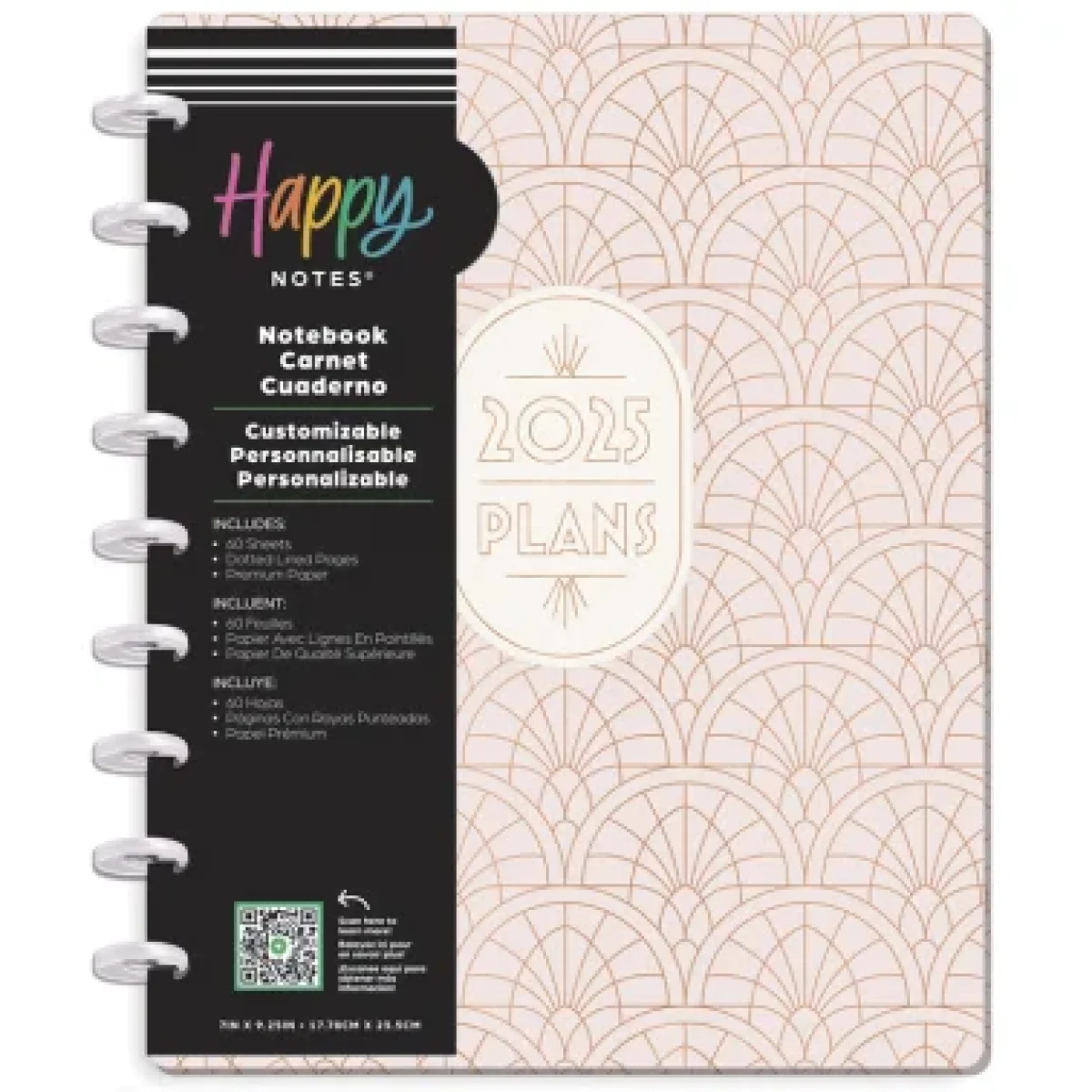Bloc de notes 60 fulls Happy Planner Delicate Deco ND0005C029