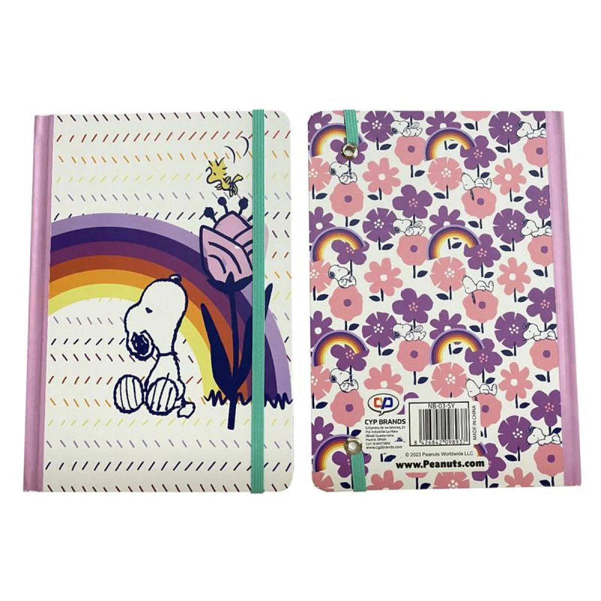 Quadern A5 Snoopy Arco Iris CYP NB-03-SY