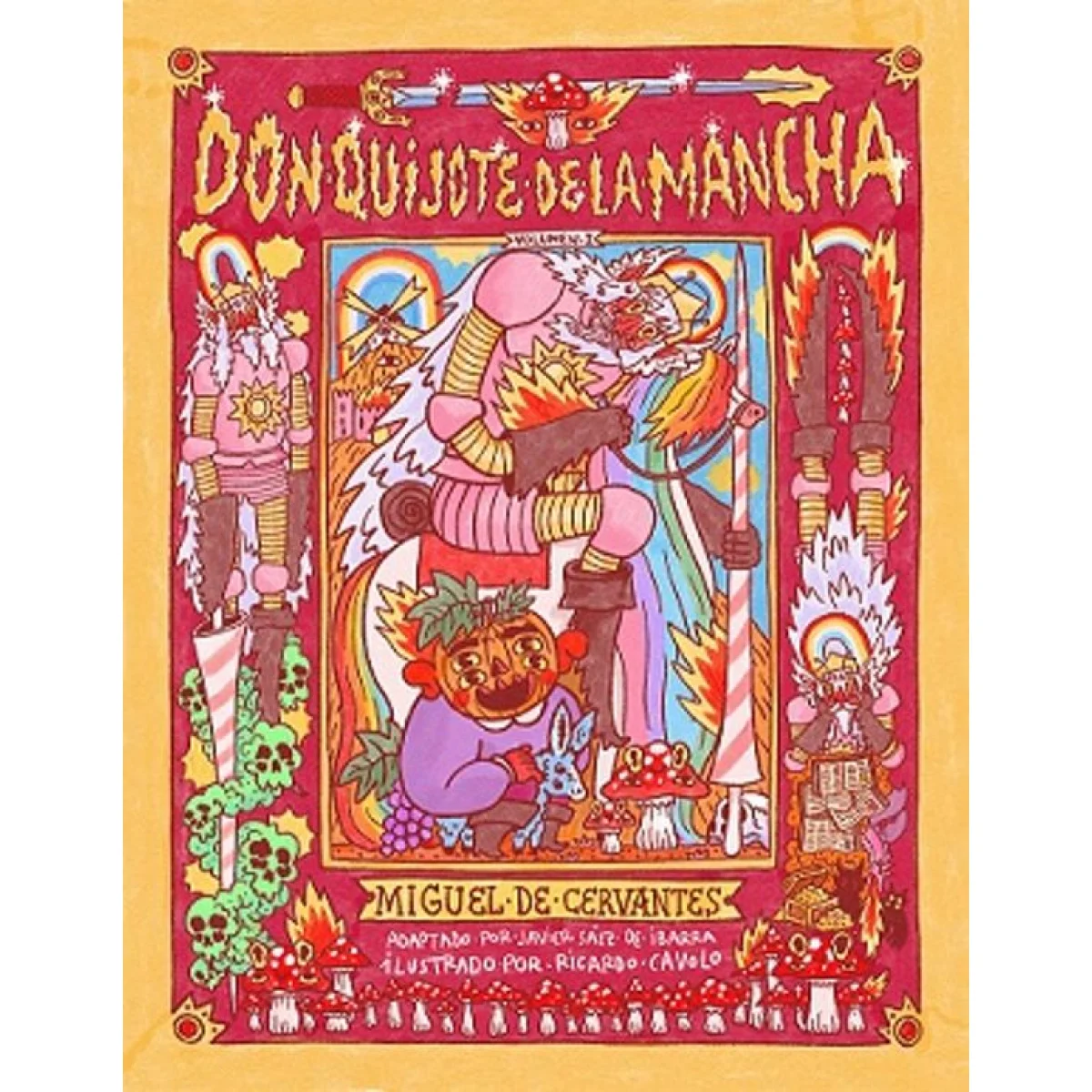 Don quijote de la Mancha I, Ricardo Cavolo, Lunwerg Editores