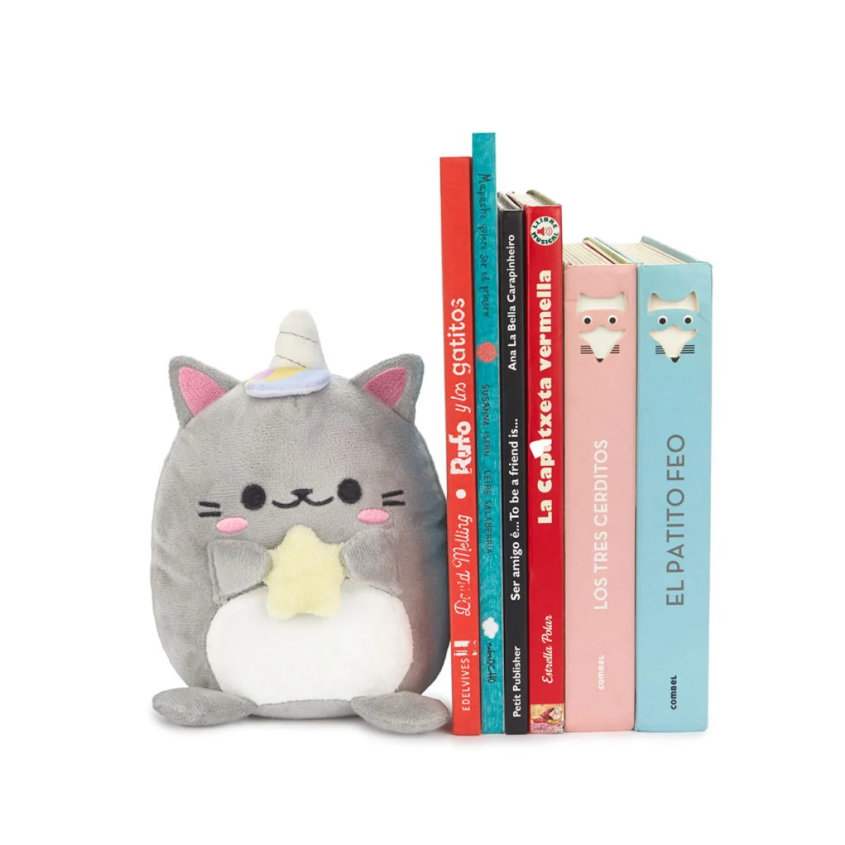 Suport llibres Kawaii Starry gris Blavi 27986