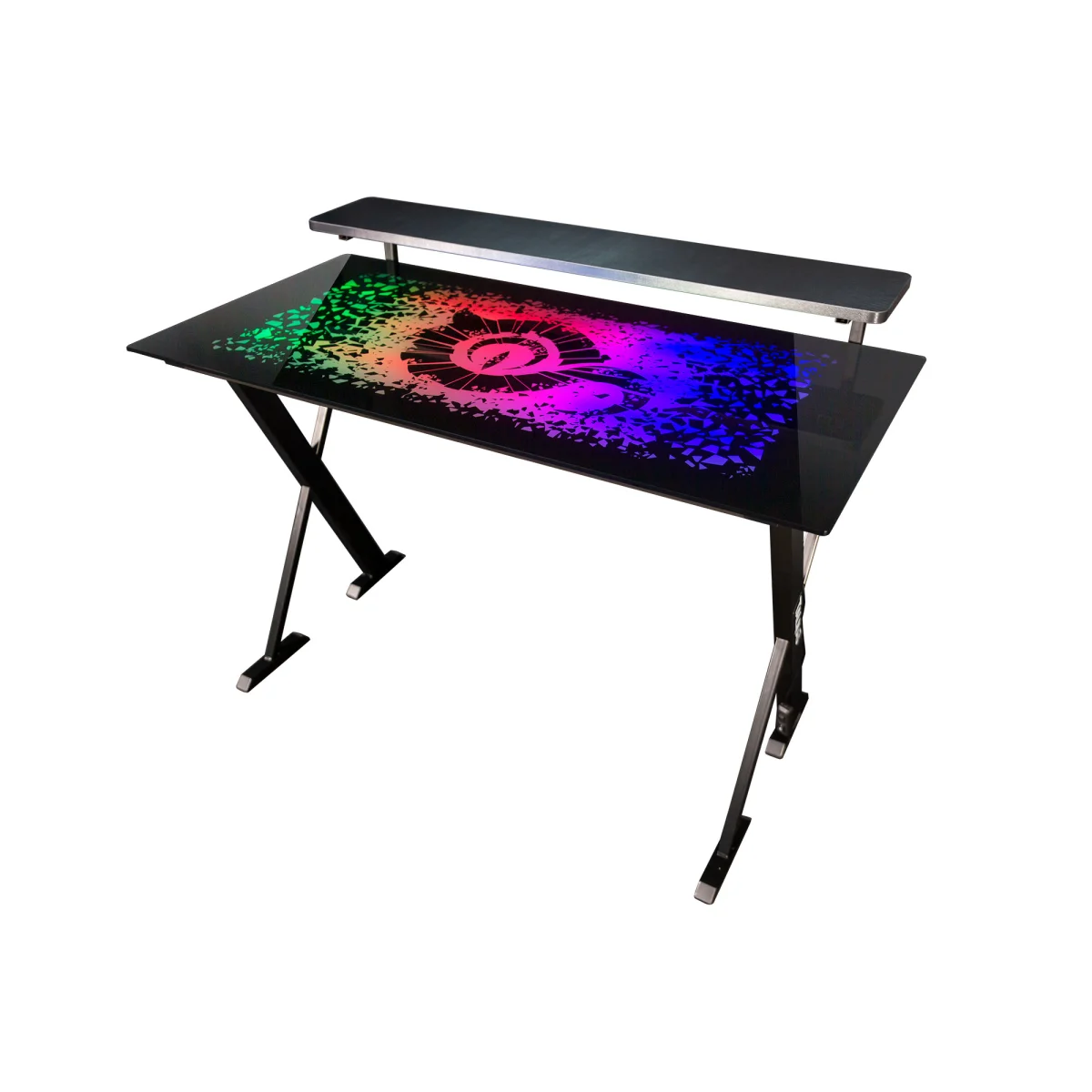 Taula Gaming 130X71,5X16,5 Talius Warship X1 cristal RGB