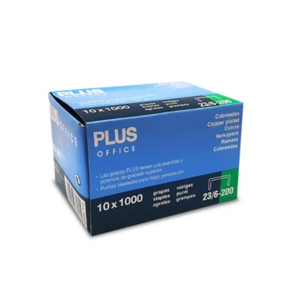 Grapa 23/6-200 cobreades Plus -c 1.000-