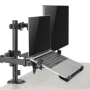 Braç articulat 1 monitor + 1 portàtil Ewent EW1519