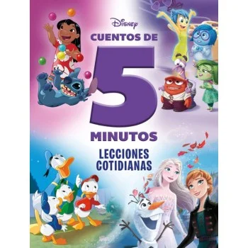 Disney. Cuentos de 5 minutos. Lecciones cotidianas. Libros Disney