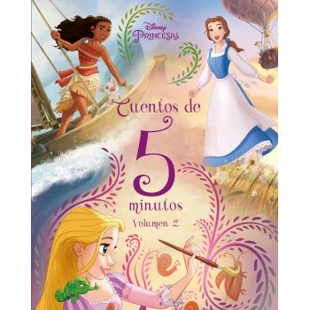 Princesas. Cuentos de 5 minutos. Volumen 2, Libros Disney