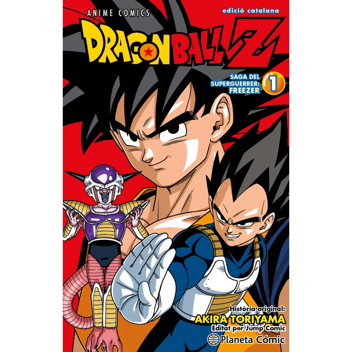 Bola de Drac Z Anime Series Freezer Nº01/04, Akira Toriyama, Planeta 
