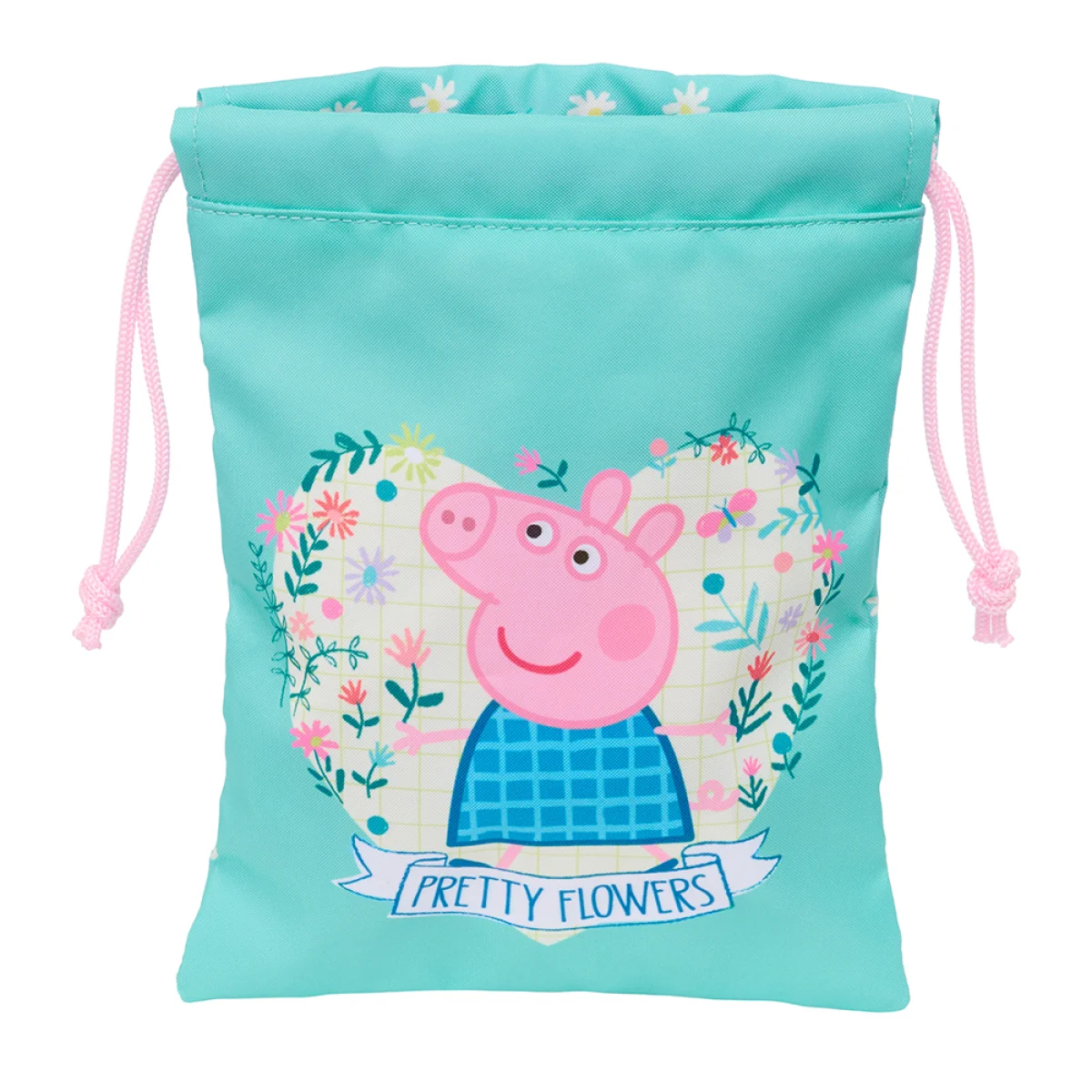 Bossa berenar Pretty Flowers Peppa Pig Safta 812390237