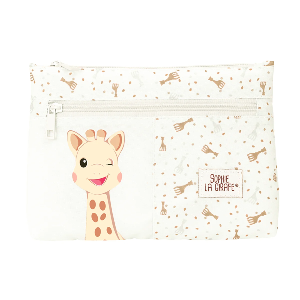 Estoig 2 cremalleres Sophie la girafe Honey Safta 812487033