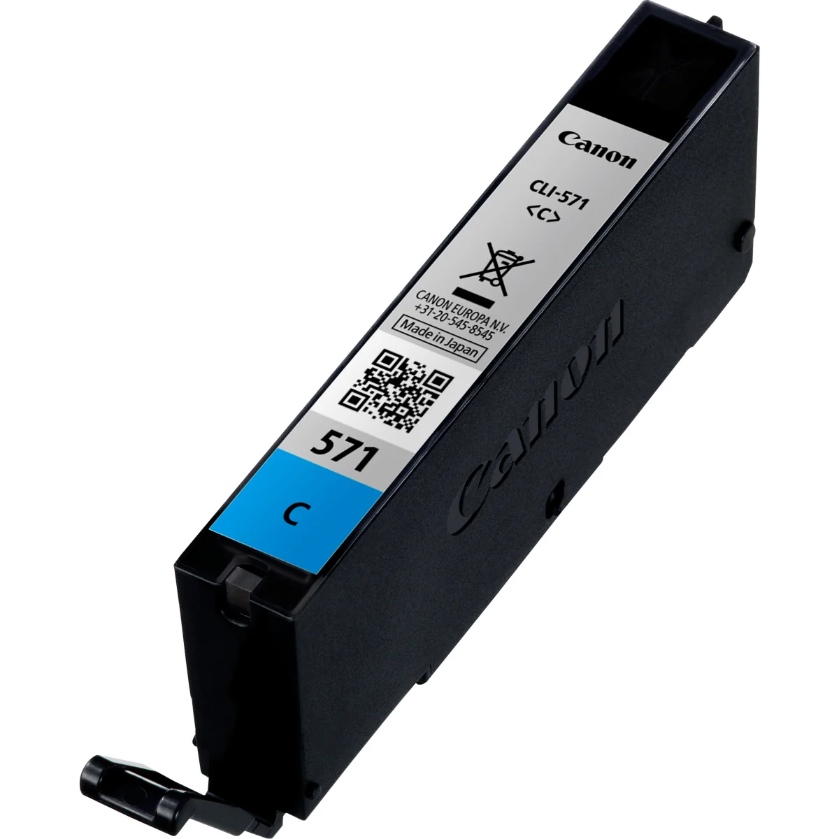 Cartutx tinta original Canon CLI-571C cian 0386C001