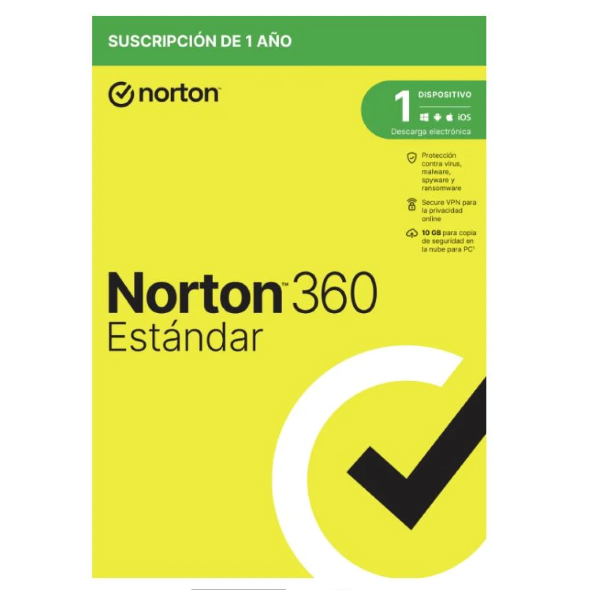 Antivirus Norton 360 Standard (1 usuari)