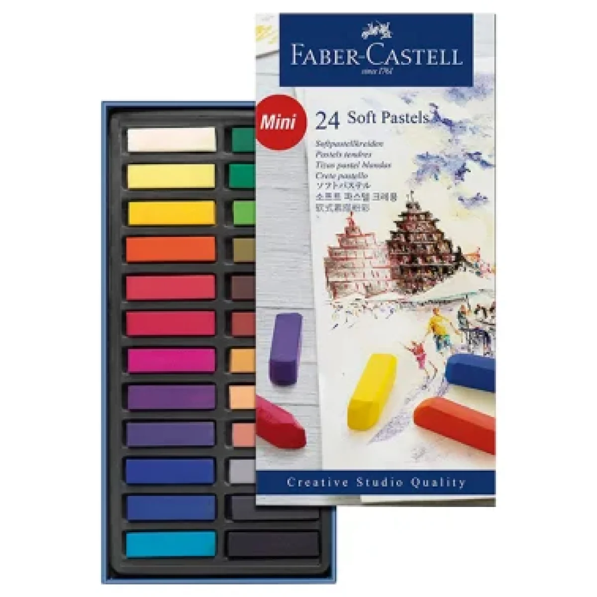 Ceres aquarel·lables Mini Creative Faber Castell 128224 -pack 24-