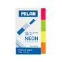 Banderetes separadores paper Neón 4 colors Milan 87039