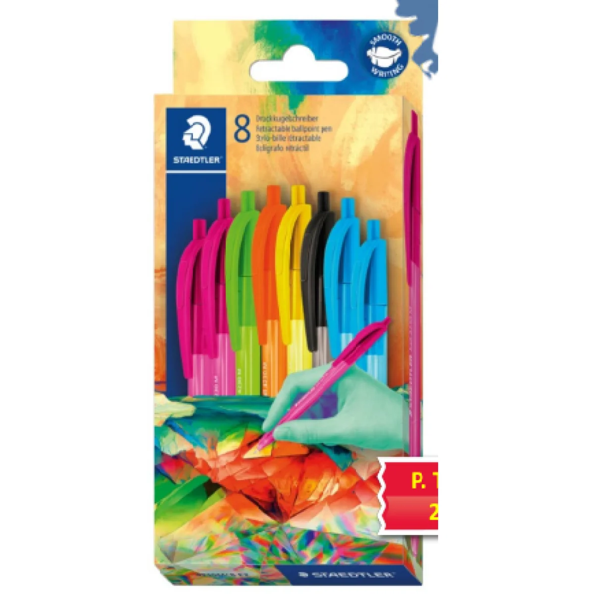 Estoig 8 boligrafs punta 1.0  Multiverse Staedtler 4230C8E2-2