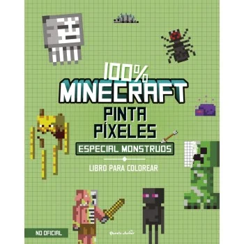 100% MInicraft. Pinta píxeles. Especial moustros, Planeta Junior