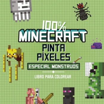 100% MInicraft. Pinta píxeles. Especial moustros, Planeta Junior