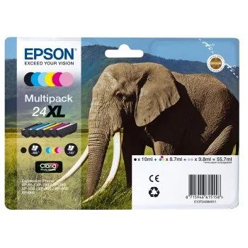 Cartutx tinta original Epson T2438 24XL -pack 6 colors-