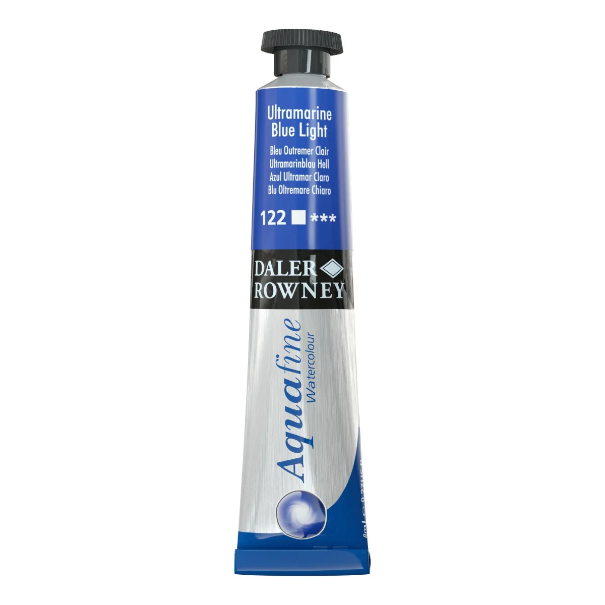 Aquarel.la Azul Ultramar Clar 122 8 ml Aquafine Daler Rowney 