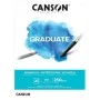 Bloc aquarel·la 14.8x21 20 fulls 250g Graduate Canson C400110373