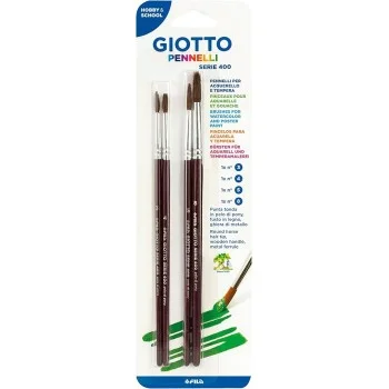 Pinzell escolar bossa 4 unitats Serie 400 Giotto F027300 