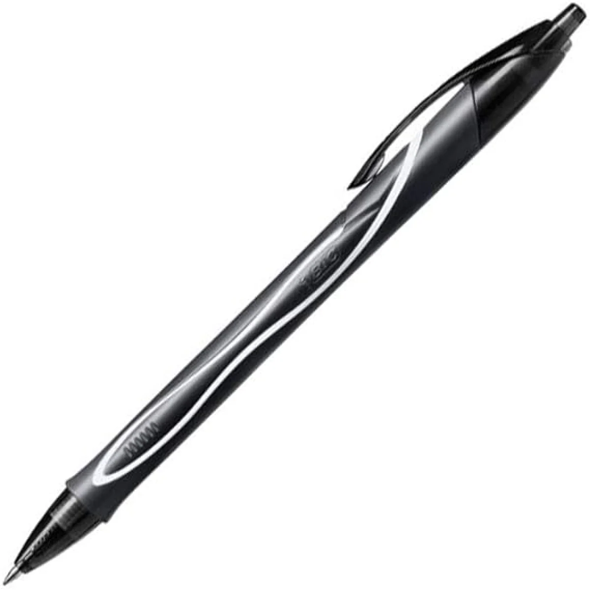Boligraf tinta de gel retràctil negre Bic Gelocity 949873