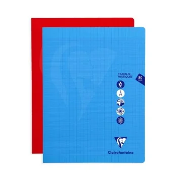 Llibreta grapada PP 40f 90g Travaux P 24x32 Clairefontaine Mimesys