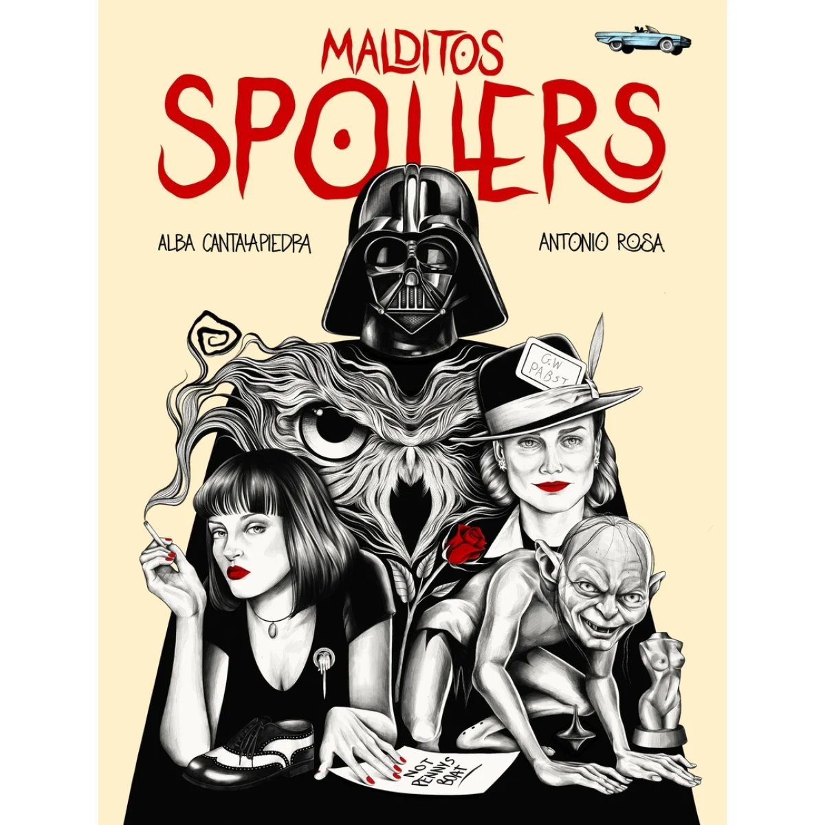 Malditos spoilers, Alba Cantalapiedra, Lunwerg Editores