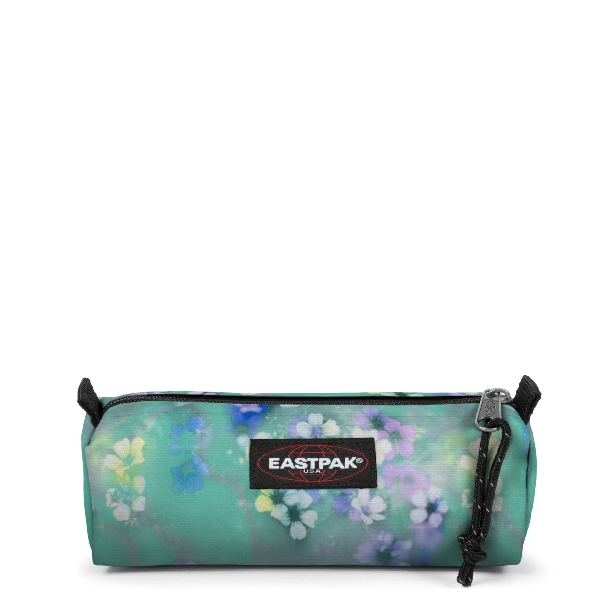 Estoig 1 cremallera blau Flora Fade Aqua Eastpak Benchmark