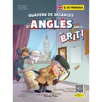 Quadern de vacances d'anglès 1 primaria, Mr Brit, AA.VV., Estrella Po 
