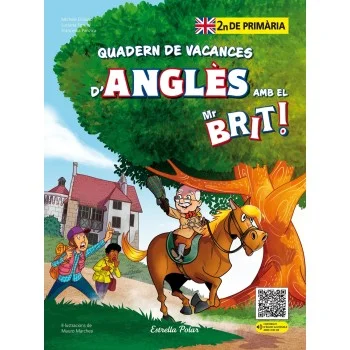 Quadern de vacances d'anglès 2 primaria, Mr Brit, AA.VV., Estrella Po 
