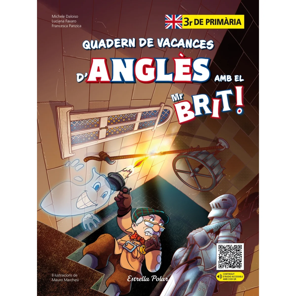 Quadern de vacances d´anglès 3 primaria, Mr Brit, AA.VV., Estrella Po