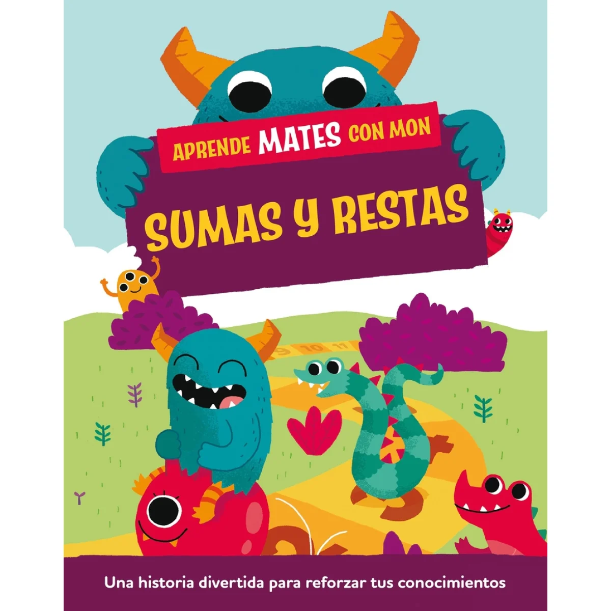 Aprende mates con Mon. Sumas y restas, Paul Mason, Planeta Junior