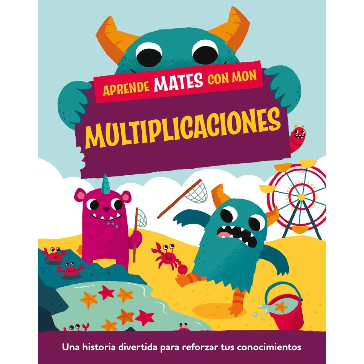 Aprende mates con Mon. Multiplicaciones, Paul Mason, Planeta Junior