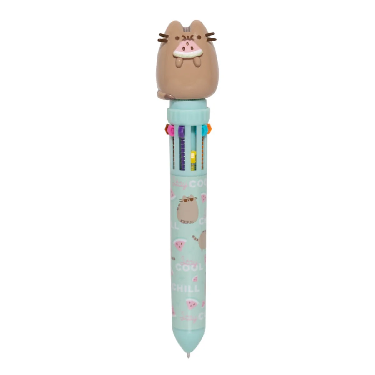 Bolígraf 10 colors Pusheen The Cat Foodie Erik B3DGE004