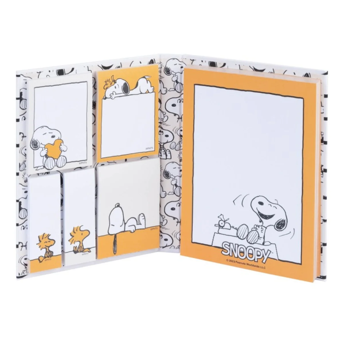 Bloc notes adhesives Snoopy Lazy Days Erik BNA005