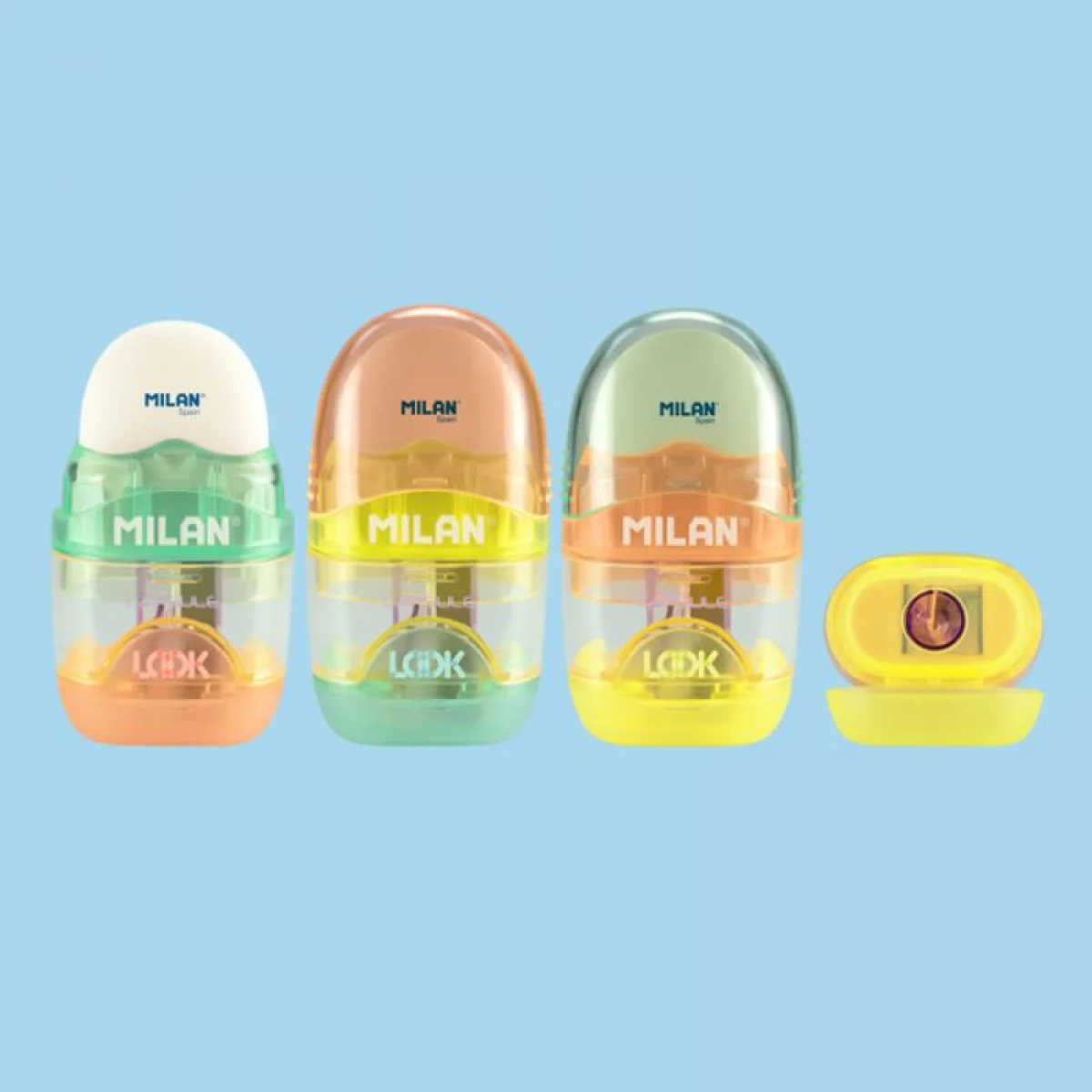 Maquineta 1 forat dipòsit i goma Milan Capsule New Look 4701116LK2