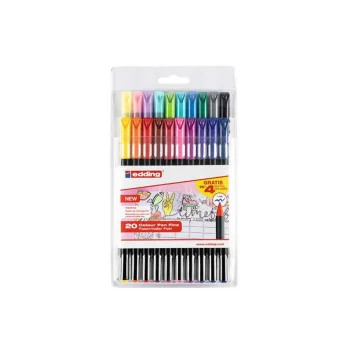 Retolador de colors assortits Edding 1200 16+4 pastel 