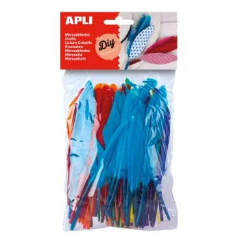 Plumes collage colors Apli 13060 -bossa 100-