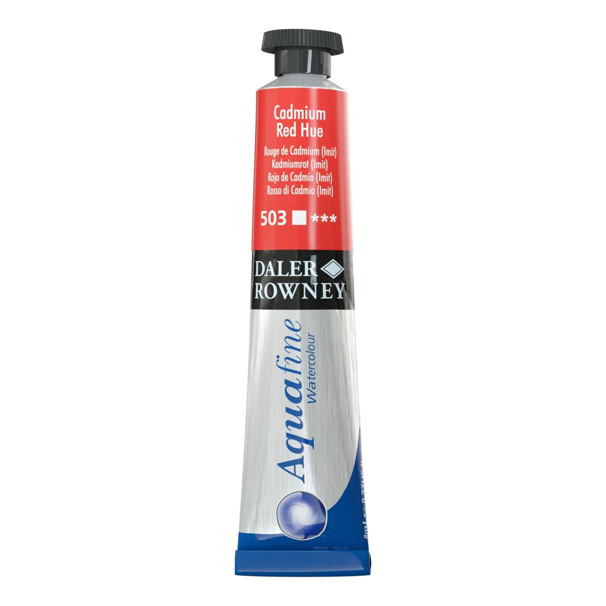 Aquarel.la Vermell Cadmi 503 8 ml Aquafine Daler Rowney D131008503