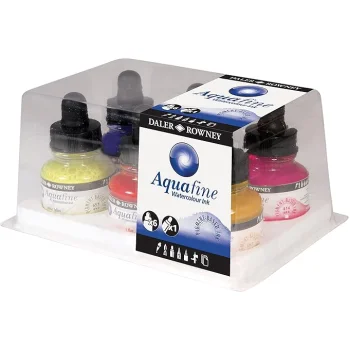 Estoig aquarel.la liquida col primaris 6x30 ml Daler Rowney D166100007