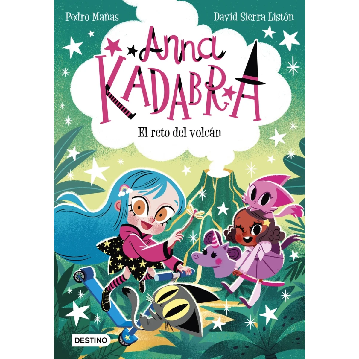 Anna Kadabra 14. El reto del volcán, Pedro Mañas, Destino Infantil