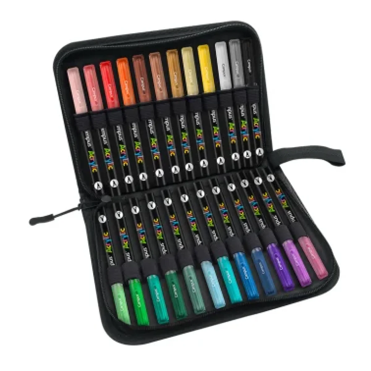 Estoig retolador acrylic pinzell colors  Campus -c 24- 081794
