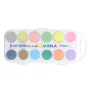 Acuarela escolar 12 colors pastel Campus 630862