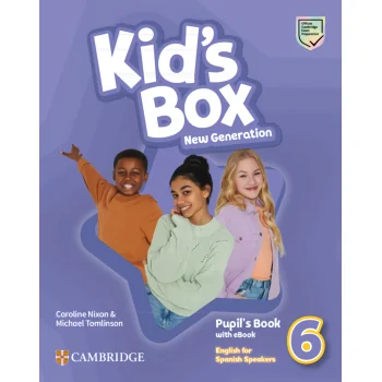 Kid's Box New Generation English for Spanish 6 Bool with eBook, Cambr