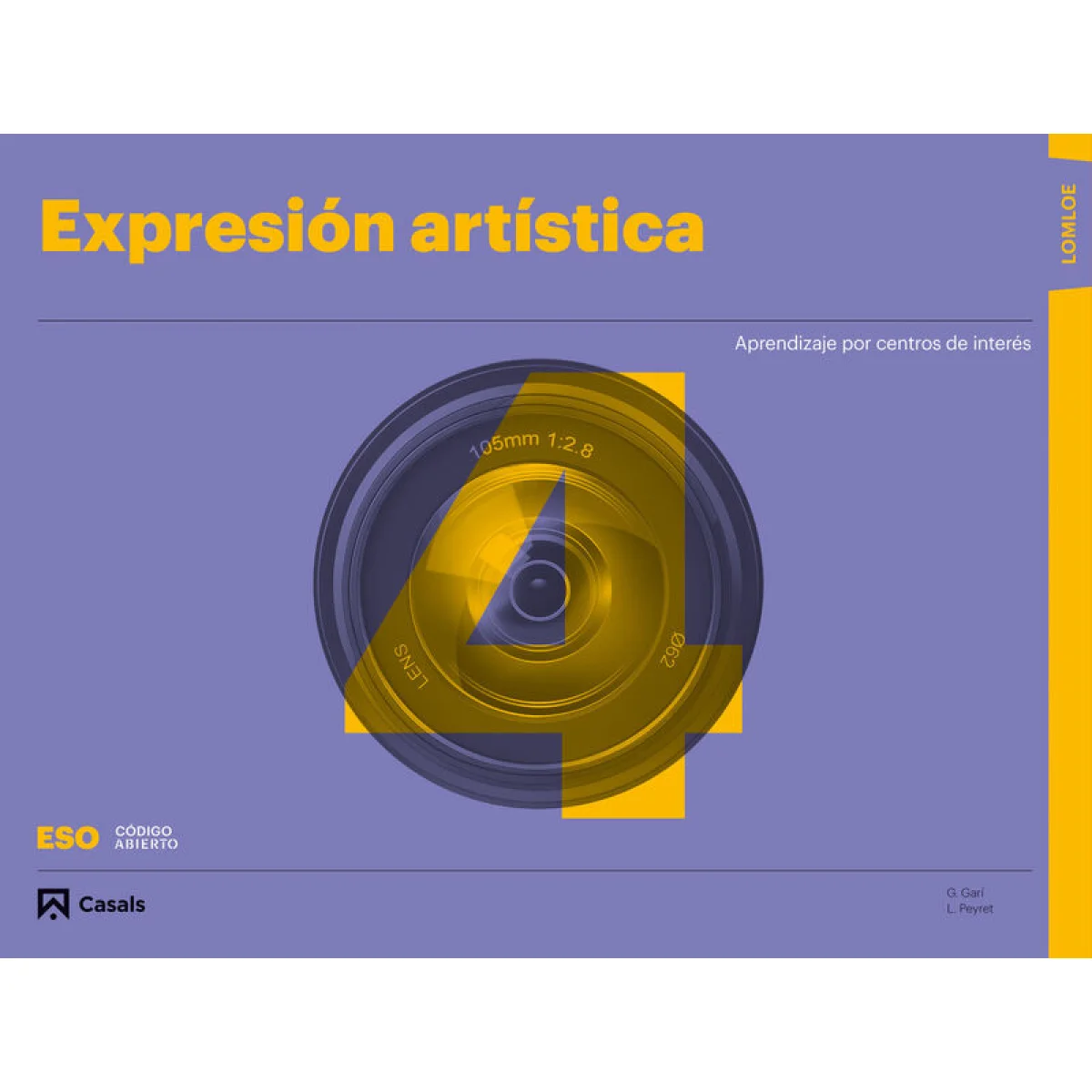 Expresión artística 4 ESO,código abierto LOMLOE, Casals