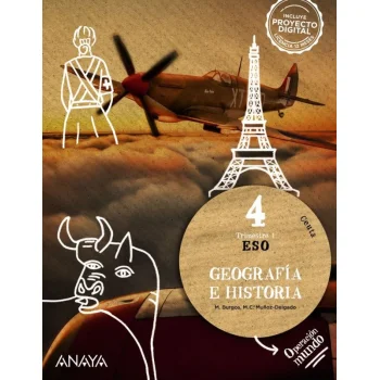Geografía e Historia 4 ESO, Operación Mundo, Anaya